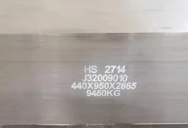 HS 2714 acero para moldes de trabajo en caliente