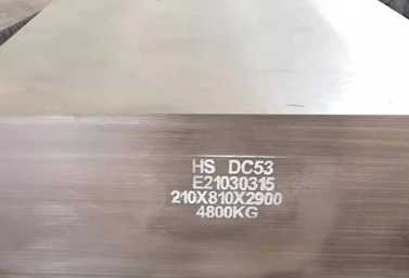 HS dc53 acero para moldes de trabajo en frío